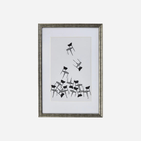 Wall art, HDInco, Black