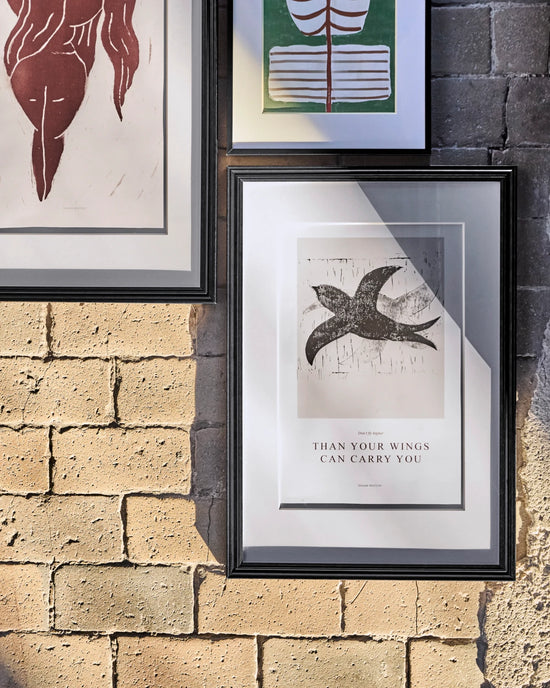 Wall art, HDFly, Sort