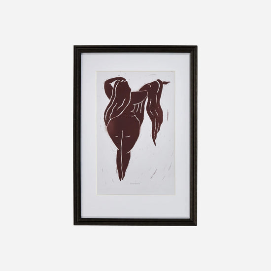 Wall art, HDLady, Burgundy