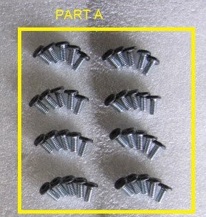 Sparepart, Screw A for 208580400