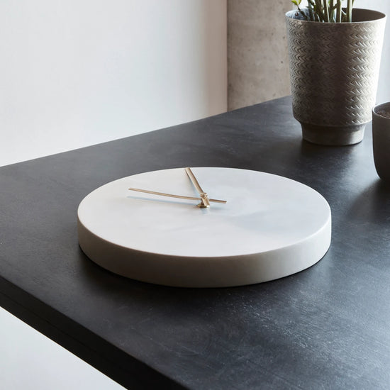 Wanduhr, Watch, Beton