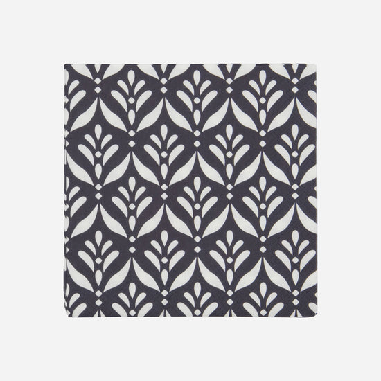 Servietten, HDMento, Schwarz