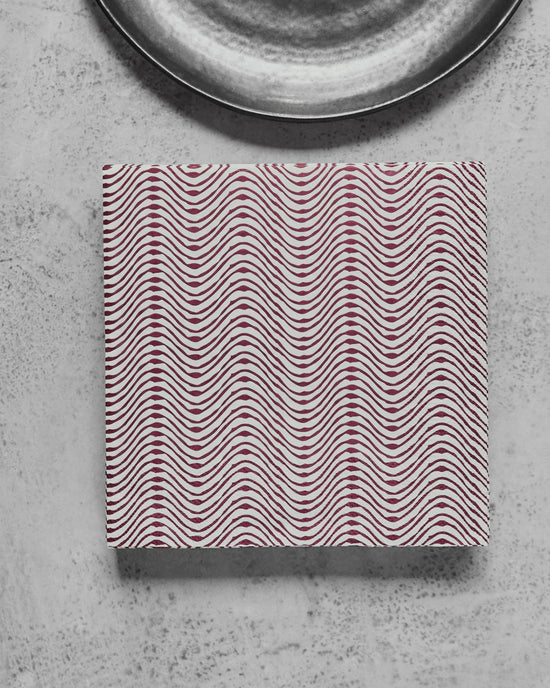 Servietter, HDWave, Rød