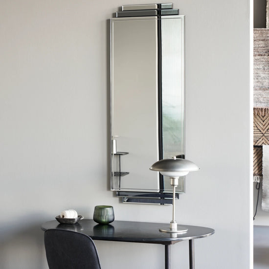 Spiegel, Deco, Grau