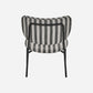 Lounge chair, HDLonga, Black;White