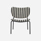 Chair, HDLonga, Black, White