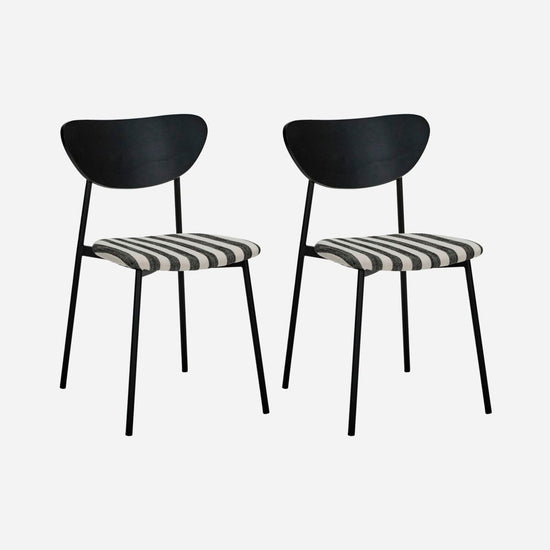 Chairs, HDMust, Black/Off-white