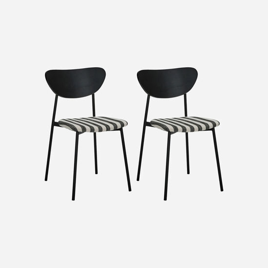 Chairs, HDMust, Schwarz/Off-Weiß