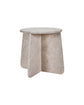 Side table, HDMarb, Beige