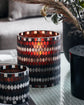 Tealight holder, HDMosa, Brown