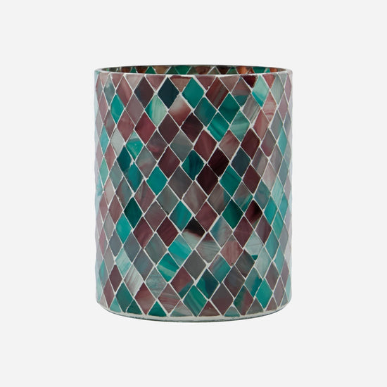 Tealight holder, HDTeela, Green;Brown