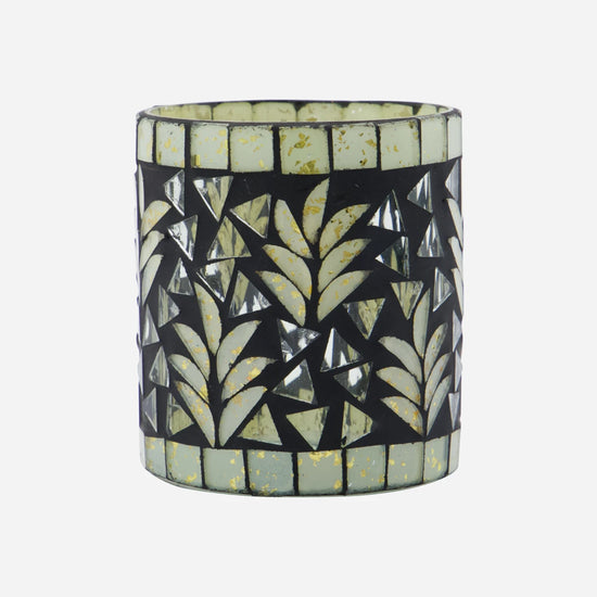 Tealight holder, HDPalm, Black