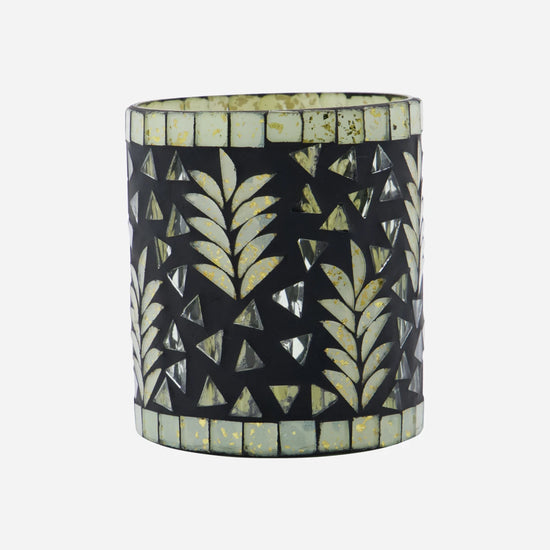 Tealight holder, HDPalm, Black