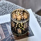 Tealight holder, HDPalm, Black