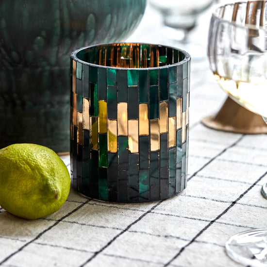 Tealight holder, HDShine, Green