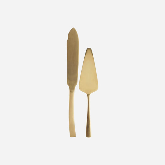 Cake servers, HDGolden, Golden