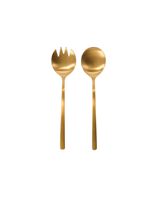 Salad servers, HDGolden, Golden