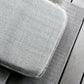 Seat cushion w. filling, HDCuun, Black;White