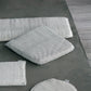 Seat cushion w. filling, HDCuun, Black;White