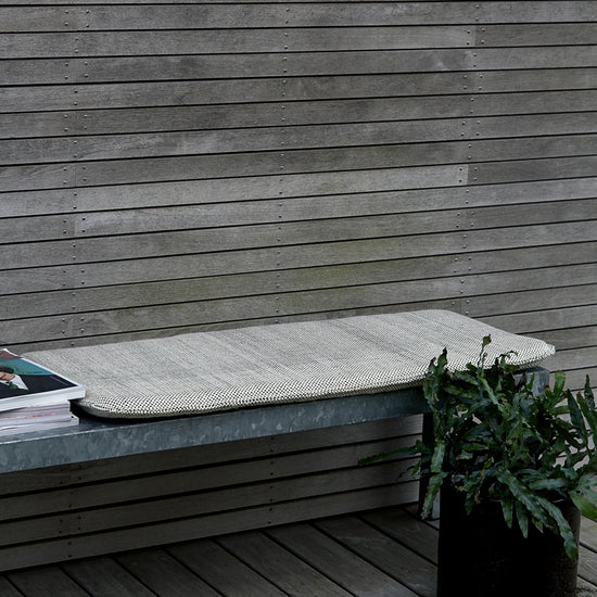 Sitzkissen mit Füllung, Cuun, Schwarz/Weiß