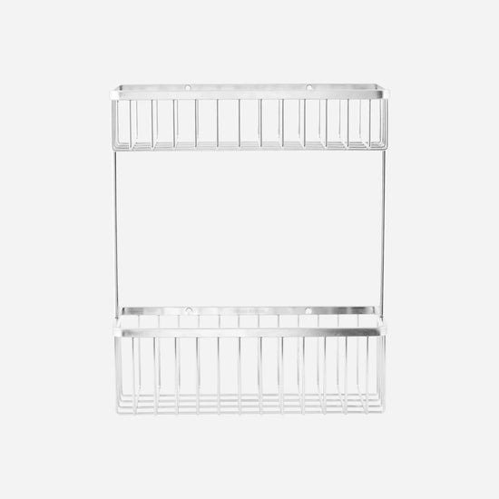 Basket, HDBath, Double, Silver finish