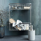 Basket, HDBath, Double, Silver finish