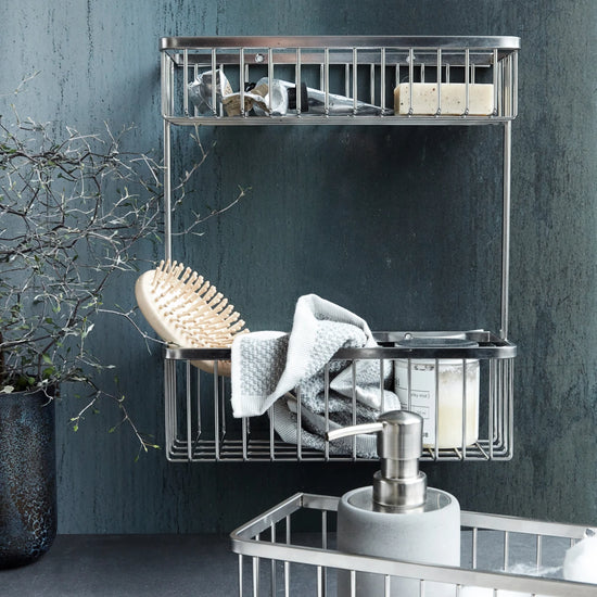 Korb, Bath, Double, Silber