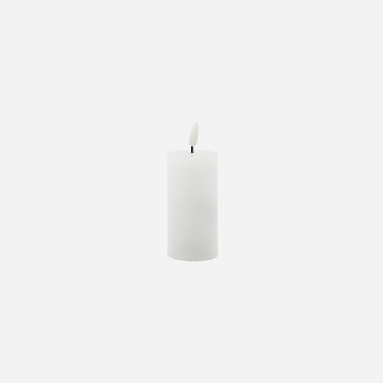 Kerze, LED, Weiß