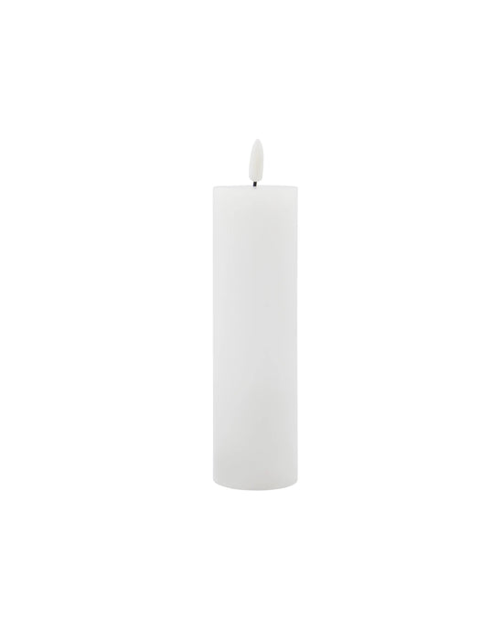 Kerze, LED, Weiß