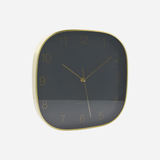 Wall clock, HDShape, Dark grey