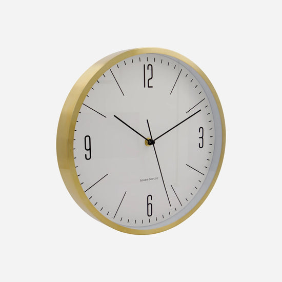 Wanduhr, HDHour, Gold