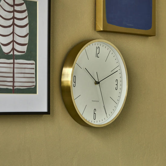 Wanduhr, HDHour, Gold