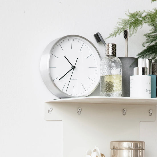 Clock, HDHannah, Silver