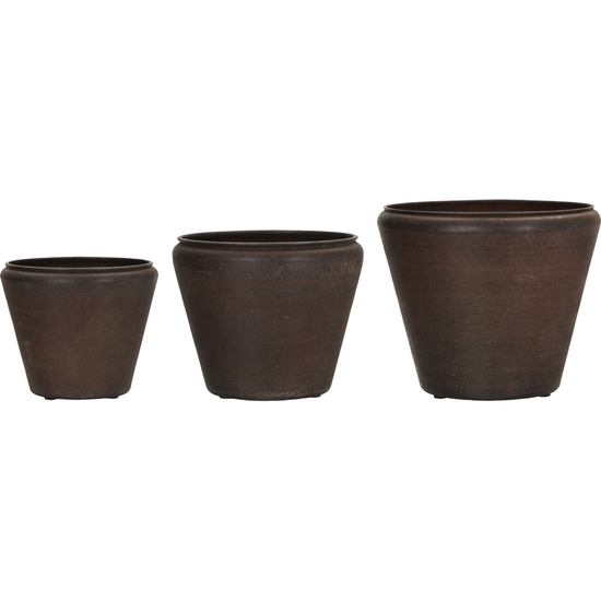 Planter, HDFunnel, Antique brown