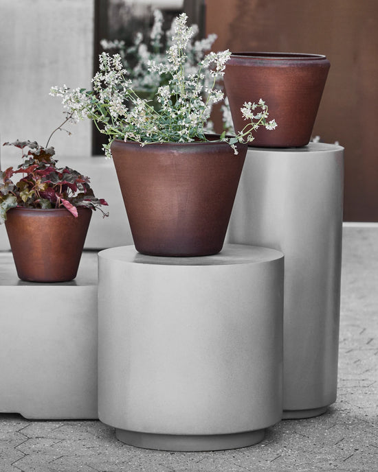 Planter, HDFunnel, Antique brown
