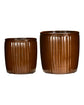 Planter, HDGroove, Brown