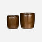 Planter, HDGroove, Brown