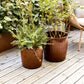 Planter, HDGroove, Brown