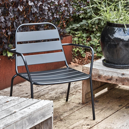 Lounge chair, HDHelo, Black