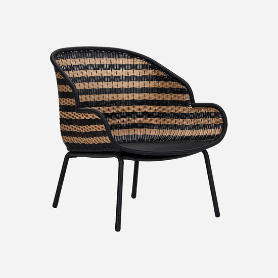 Lounge chair, HDHapur, Nature, Black