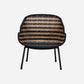 Lounge-Sessel, HDHapur, Natur;Schwarz