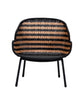 Lounge chair, HDHapur, Nature, Black