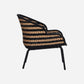 Lounge-Sessel, HDHapur, Natur;Schwarz
