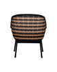 Lounge chair, HDHapur, Nature, Black