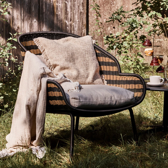 Lounge-Sessel, HDHapur, Natur;Schwarz