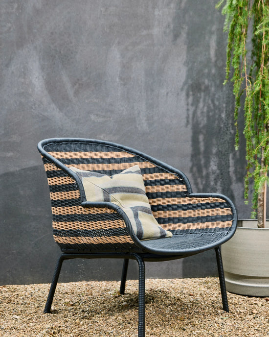Lounge chair, HDHapur, Nature, Black