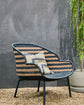 Lounge chair, HDHapur, Nature, Black