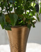 Vase, Florist, Antikes Messing