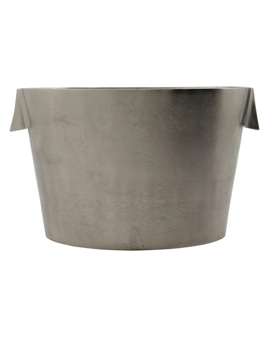 Weinkühler, Buck, Gebürstetes Silber
