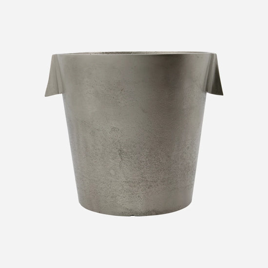 Weinkühler, Buck, Gebürstetes Silber
